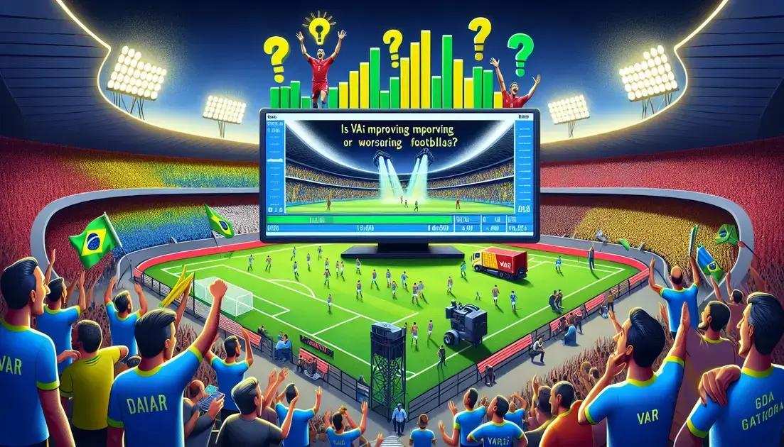 O VAR Está Melhorando ou Piorando o Futebol no Brasil? Os Dados Surpreendem